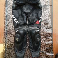 pantaloni moto 54 dainese in pelle collezione