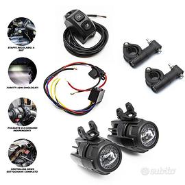 faretti omologati 40w led + cablaggio sottochiave