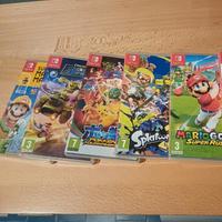 5 giochi Nintendo switch 