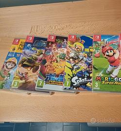 5 giochi Nintendo switch 