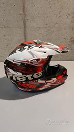 CASCO CROSS ENDURO LAZER + MASCHERINA ARIETE