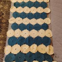 tapettino  di lana  fatta  a mano a uncinetto