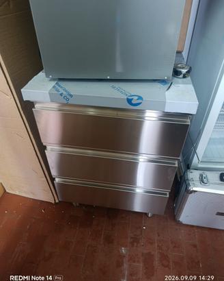 Cassettiera nuova inox 3  cassetti