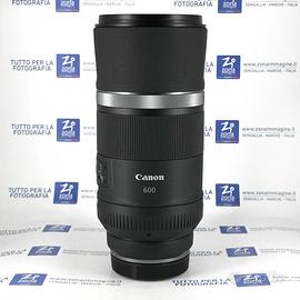 Obiettivo CANON RF 600 mm f11 IS STM + GAR. USATO