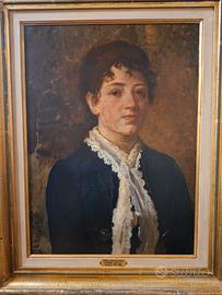Ritratto di giovane Donna - Giovanni Muzzioli