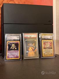 Carte Pokemon gradate 10: Alakazam Pikachu Raichu