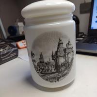 vaso da cucina in vetro opalino vetro latte