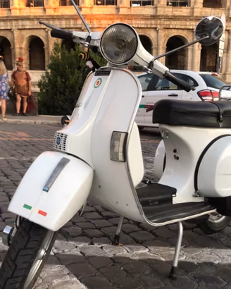 Piaggio Vespa p200e - targa ROMA 1979
