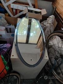 specchio ovale vintage 