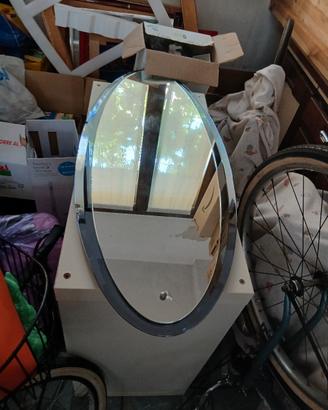 specchio ovale vintage 