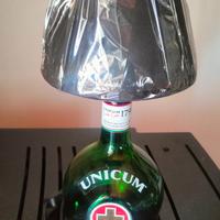 lampada bottiglia unicum 