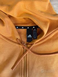 Felpa  da uomo ADIDAS  colore Arancione
