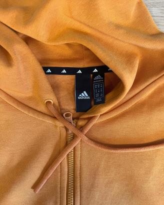 Felpa  da uomo ADIDAS  colore Arancione