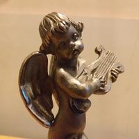 Putto in peltro - Cesellato a mano - Made in Italy