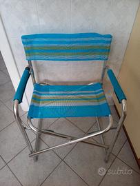 sedia alluminio modello regista 