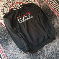 Felpa EA7 Emporio Armani nera – Taglia S