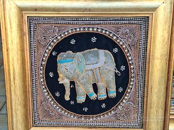 arazzo etnico thailandese artigianale