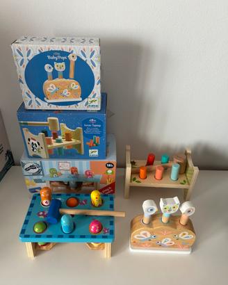Giochi legno bambini 12/24 mesi Djeco
