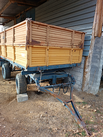 Rimorchio agricolo 2 assi