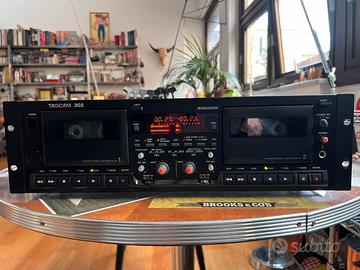 TASCAM 302 doppia cassetta autoreverse