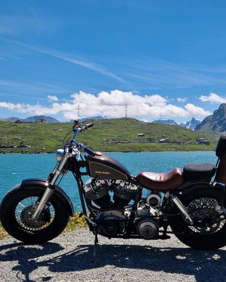 Harley Davidson shovelhead shovel head bobber
