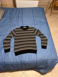 Maglione a righe taglia m
