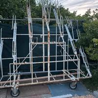 Carrello da negozio portabici