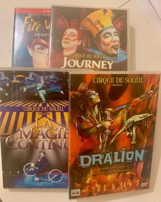 Dvd Cirque du Solei 4 Spettacol