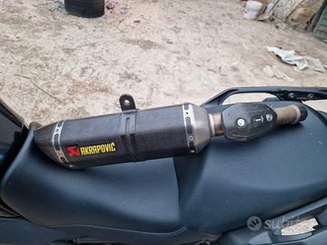 scarico akrapovic versys 1000