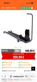 Carrello sposta moto