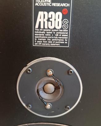 ar.38s..diffusori vintage della casa americana.ok