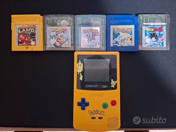 🎮 Game Boy Color Pokémon originale + giochi Pokém
