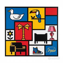 Quadro Moderno Astratto - 60x60