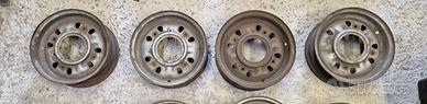 4 Cerchi Fiat 500 d'epoca