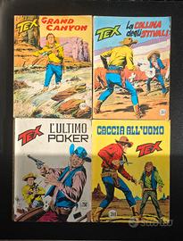 Tex vintage lotto 8 fumetti originali anni 70/80 B
