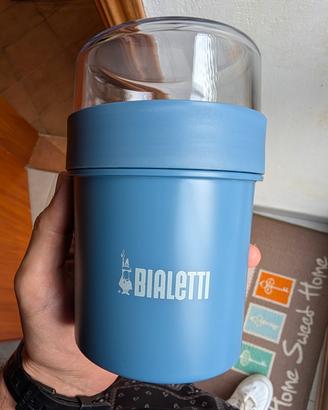 Bialetti Contenitore Snack 450 ml Blu - Nuovo