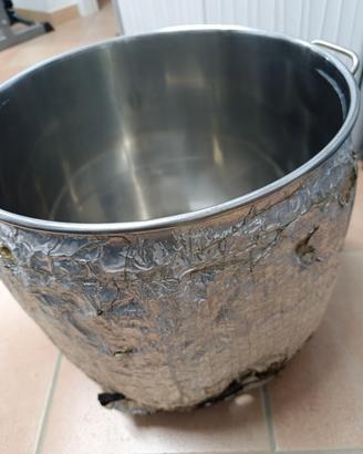 Pentola 50 LT inox, Birra, vino, olio, conserve.