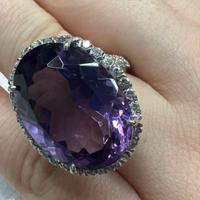 Anello ametista