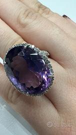 Anello ametista