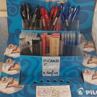 10  Penne Frixion ricaricabili 