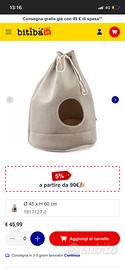 CUCCIA SACCA PER GATTI/ANIMALI