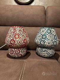 Lampade in vetro mosaicato