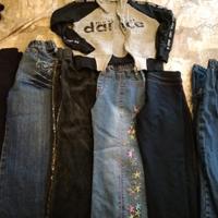 Lotto stock abbigliamento bambina 6 anni inverno