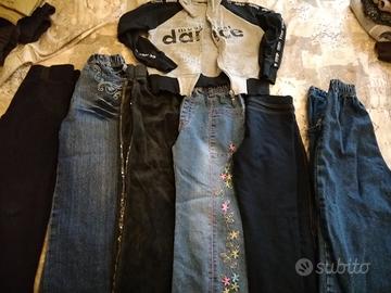 Lotto stock abbigliamento bambina 6 anni inverno
