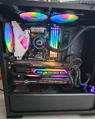 Pc gaming i7 rtx2080 TI 32 gb ram 4 tb ssd nvme m2
