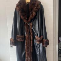 Cappotto vera pelle