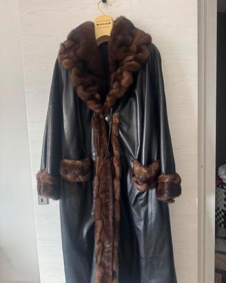 Cappotto vera pelle