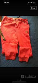 pantalone tech rossa taglia S