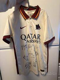 Maglia AS Roma 2020-2021 Autografata