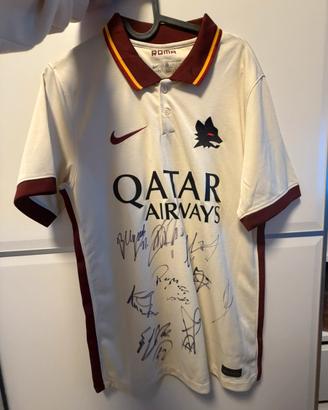 Maglia AS Roma 2020-2021 Autografata